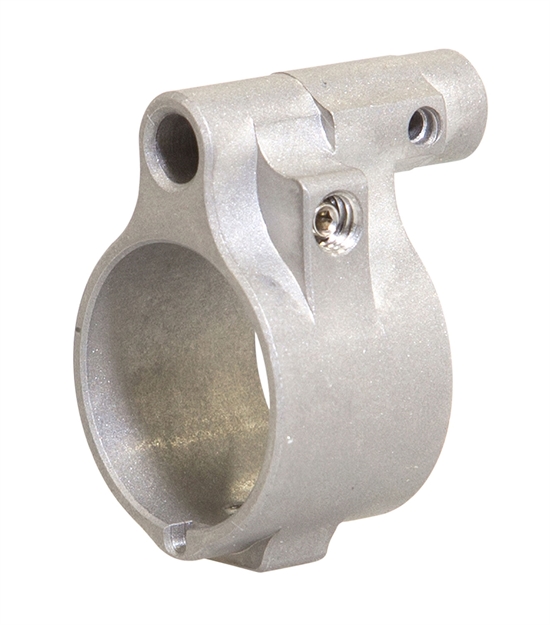 Picture of  Q Llc Gbadj Gas Block Gas Block Adjustable .750" Silver Steel 850000857056