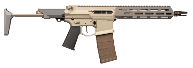 Picture of Q Llc Honey Badger Sbr 5.56N 9.69 Gry HB-556-10IN-SBR