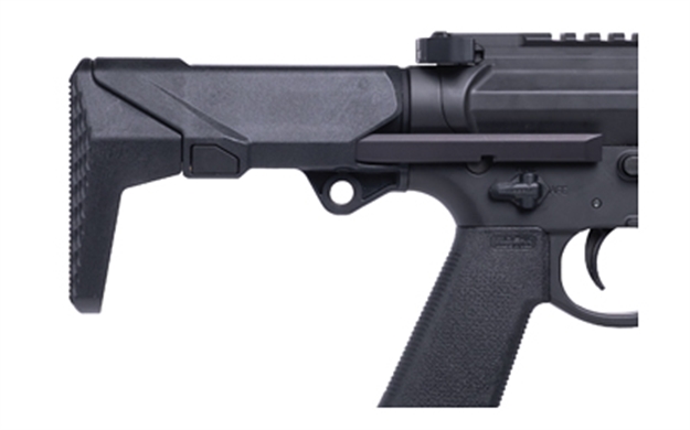 Picture of Q Llc Accshortystockgray Shorty  Gray Polymer Fits Ar/M4 Q-ACC-SHORTY-STOCK-BLK 850035705049