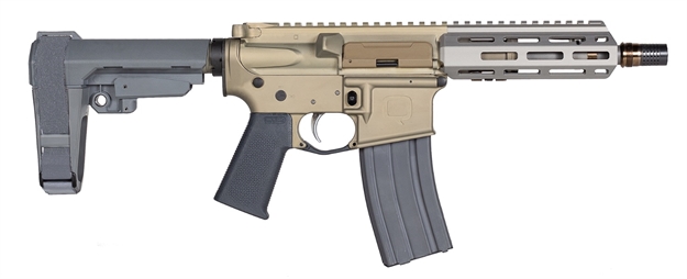 Picture of Q Llc Sugar Weasel 300Blk 7 Gry W/Brace SW300BLK7PISTOL