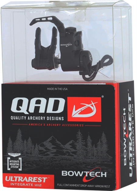 Picture of Qad Arrow Rest Integrate Mx2 Bowtech Black RH UBMX2BK-R