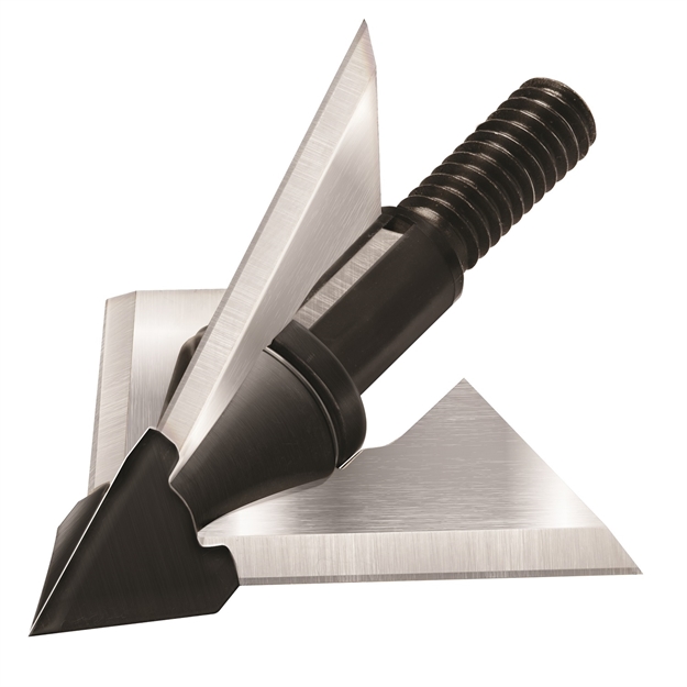 Picture of Quality Archery Designs Exodus Broadhead 100Gr 1.25" Cut Full Blade 3/Pk BX100-F