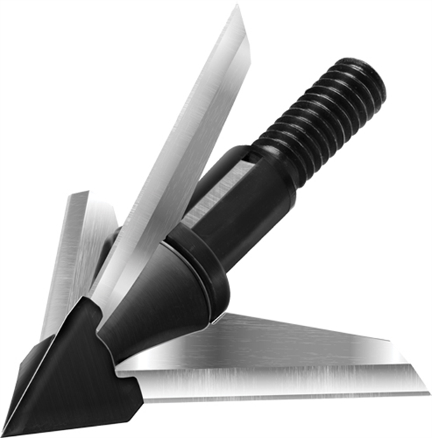 Picture of Qad Exodus Broadhead 125Gr 1.25" Cut Swept Blade 3Pk BX125-S