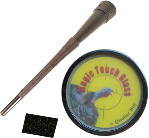 Picture of Quaker Boy Boy Turkey Call Pot Style Magic Touch Glass 13611 040191136119