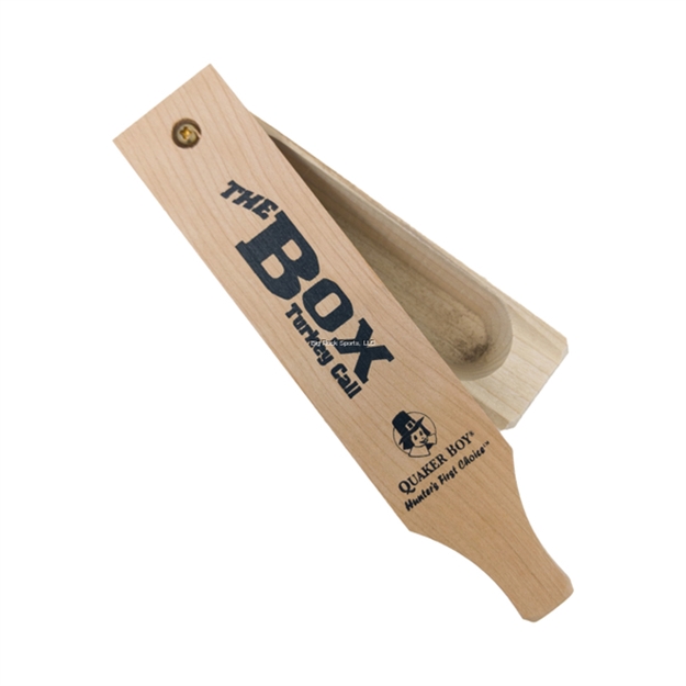 Picture of Quaker Boy The Box Turkey Box Call, Poplar/Maple, Compact 13603