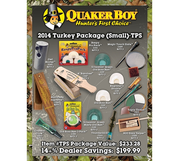 Picture of Quaker Boy Turkey Package Small