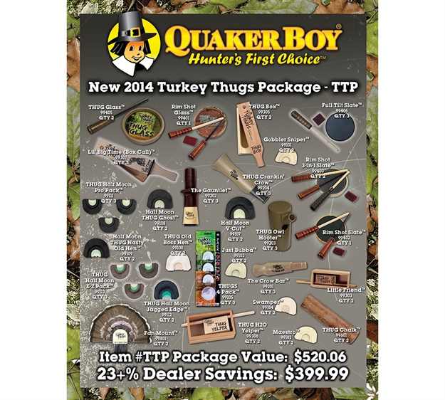 Picture of Quaker Boy Turkey Thugs Package