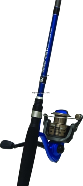 Picture of Quantum Gen-X2 Spin Combo, 20-Sz Reel, NO Line, 3Bb + Clutch, 5.3:1, Alum Spool, 260/6, 6', ML