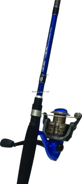 Picture of Quantum Gen-X2 Spin Combo, 5-Sz Reel, NO Line, 3Bb + Clutch, 4.3:1, Alum Spool, 200/4, 5' 6, L