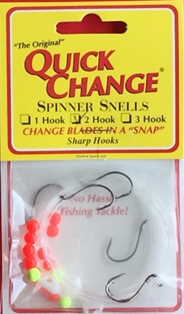 Picture of Quick Change 2 Hook, Spinner Snell 3Pk