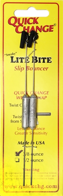 Picture of Quick Change 5 1/2" Sneaky Lite Bite Bouncer 3/8 OZ
