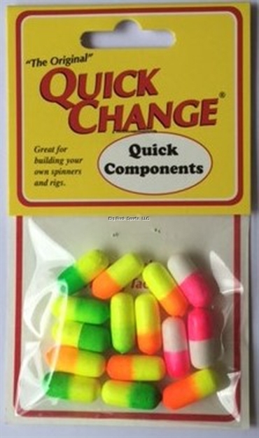 Picture of Quick Change Tutone Float Asst 1/4" 15Pk