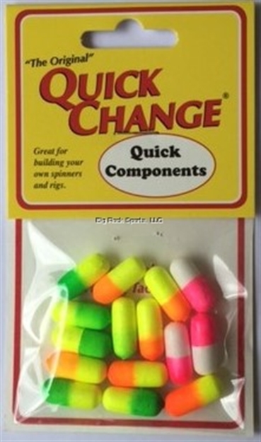 Picture of Quick Change Tutone Float Asst 5/16" 15Pk