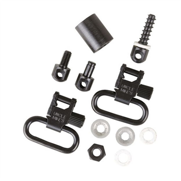 Picture of  Uncle Mike's 12312 Super Swivel  Quick Detach 115 Mcs Blued 1" Loop  Compatible W/Most Pump & Auto Shotguns