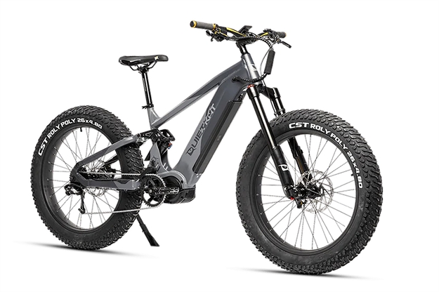Picture of  Quietkat Inc Ibx-Vpo-Smk-19 Ibex  Smoke, Large Frame, Sram 9-Speed, Ultra-Drive 1000W (Vpo) Motor 810095127281