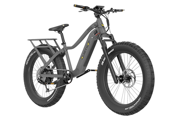 Picture of  Quietkat Inc Ran-Vpo-Chr-17 Ranger  Charcoal Medium Frame Sram 7 Speed, 1000W Hub Drive Motor, Unrestricted Speed