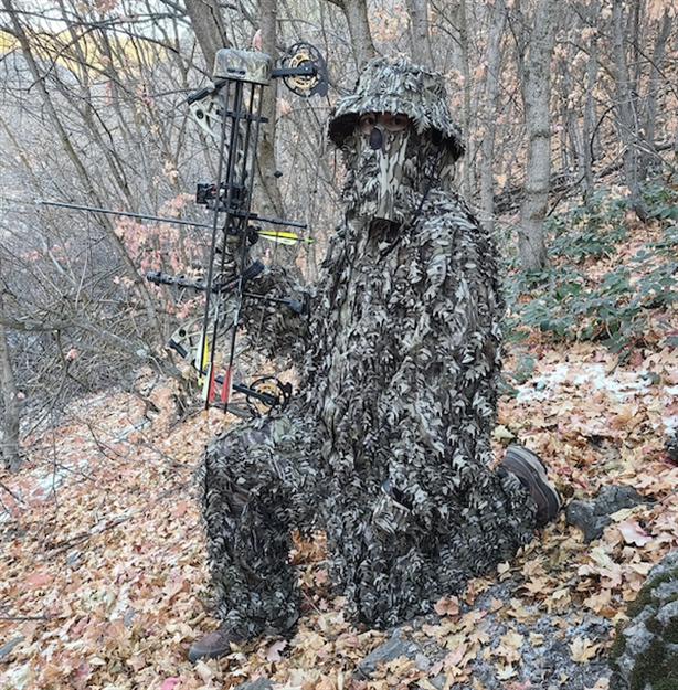 Picture of Quikcamo 3D Leafy Suit Sht/Pant S/M Monbl