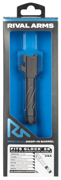 Picture of RA Drop IN Thrd Bbl For Glk 26 Gry