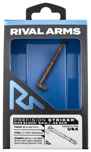 Picture of  Rival Arms Rara40g001c Precision Striker  9Mm/40 S&W Glock Gen3-4 Bronze 17-4 Stainless Steel 788130026724