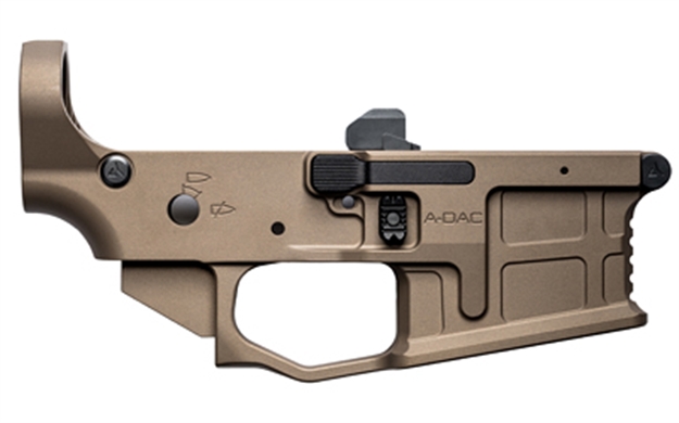 Picture of  Radian Weapons R0389 A-Dac 15 Lower Receiver Aluminum Radian Brown Cerakote AR Platform