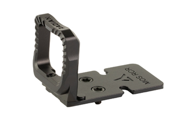 Picture of  Radian Weapons H0018 Guardian Optic Guard  Black Frame Compatible W/Glock Mos, Trijicon Rcr Footprint