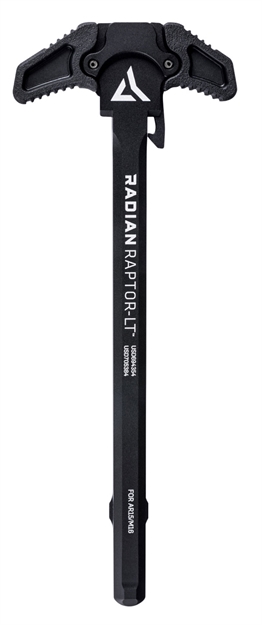 Picture of  Radian Weapons R0148 Raptor LT Lightweight Ambi Charging Handle, Black, Fits Mil-Spec Ar-15/M16 Platform 817093021160