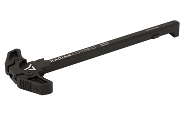 Picture of  Radian Weapons R0148 Raptor LT Lightweight Ambi Charging Handle, Black, Fits Mil-Spec Ar-15/M16 Platform