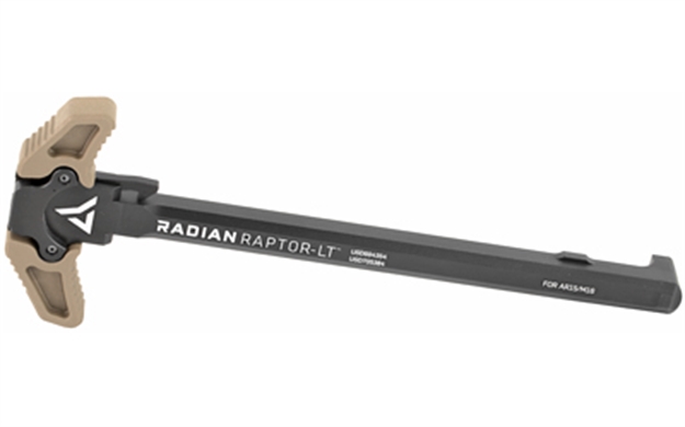 Picture of  Radian Weapons R0149 Raptor LT Lightweight Ambi Charging Handle, Fde, Fits Mil-Spec Ar-15/M16 Platform