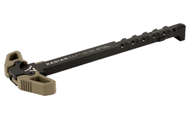 Picture of  Radian Weapons R0066 Raptor SD Ambi Charging Handle, Fde, Gas Ported Shaft, Fits Mil-Spec Ar-15/M16 Platform 817093020705