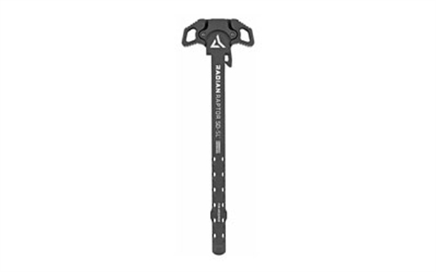 Picture of  Radian Weapons R0278 Raptor Sd-Sl Ambi Charging Handle, Black, Slim Line Handles, Gas Ported Shaft, Fits Mil-Spec Ar-15/M16 Platform 817093022112
