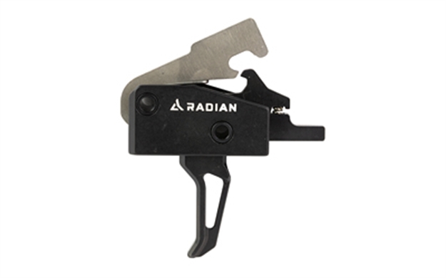 Picture of Radian Weapons Acc001 Vertex Flat Bow Single-Stage, Flat Face, 3.50-4 Lbs, Black, Fits Ar-Platform ACC-0017 817093027414