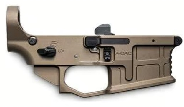 Picture of  Radian Weapons R0389 A-Dac 15 Lower Receiver Aluminum Radian Brown Cerakote AR Platform 817093023737