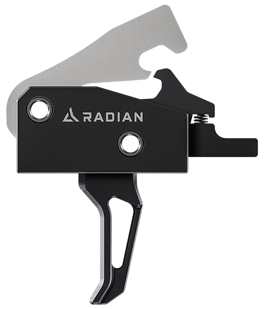 Picture of Radian Weapons Acc001 Vertex Flat Bow Single-Stage, Flat Face, 3.50-4 Lbs, Black, Fits Ar-Platform ACC-0017