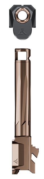 Picture of  Radian Weapons R0832 Ramjet & Afterburner Combo 9Mm Luger Compatible W/Glock 19 Gen5, Bronze Stainless Steel