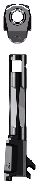 Picture of  Radian Weapons H0024 Ramjet & Afterburner Combo 9Mm Luger Match Grade Black Steel, Fits Sig P365