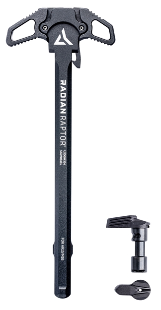 Picture of  Radian Weapons R0275 Raptor  Charging Handle & 45/90 Talon Safety, Black, Ambi Controls, Fits Mil-Spec Ar-15/M16 Platform