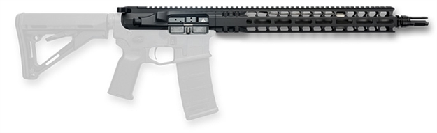 Picture of  Radian Weapons R0024 Complete Upper  223 Wylde 14.50" Black Barrel, 7075-T6 Aluminum Radian Black Receiver, Extended With Magpul M-Lok Handguard For Ar-15