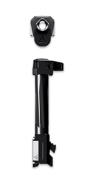 Picture of Radian Weapons G19g5ilrn Ramjet & Afterburner Combo 9Mm Luger Compatible W/Glock 19 Gen5, Fluted Black Stainless Steel G19G5-IL-RN 817093028664