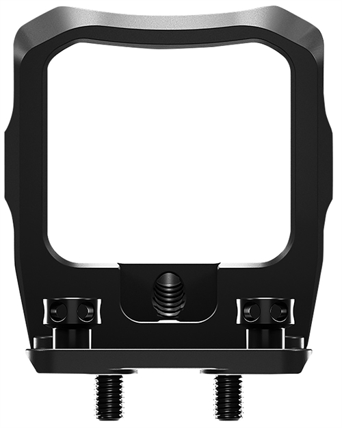 Picture of  Radian Weapons H0018 Guardian Optic Guard  Black Frame Compatible W/Glock Mos, Trijicon Rcr Footprint 810098420518