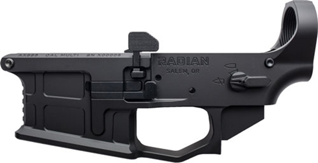 Picture of Radian Weapons Ax556 Ar-15 Lower Receiver Billet Black R0166 817093021283