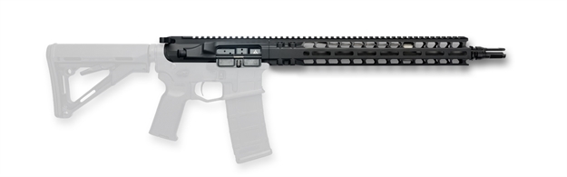 Picture of  Radian Weapons R0024 Complete Upper  223 Wylde 14.50" Black Barrel, 7075-T6 Aluminum Radian Black Receiver, Extended With Magpul M-Lok Handguard For Ar-15