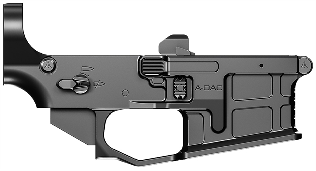 Picture of  Radian Weapons R0166 A-Dac 15 Lower Receiver Black, Fully Ambi Controls, Talon 45/90 Safety, Ext. Bolt Catch, Left-Side Mag Release, Right-Side Bolt Release, Enhanced Takedown Pins