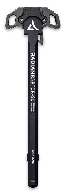 Picture of  Radian Weapons R0562 Raptor SL Ambi Charging Handle, Radian Gray, Slim Line Handles, Fits Mil-Spec Ar-15/M16 Platform