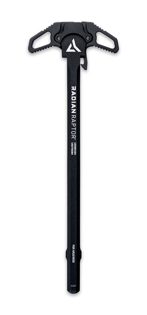 Picture of  Radian Weapons R0007 Raptor  Ambi Charging Handle, Black, Fits Mil-Spec Ar-10/Sr-25 Platform
