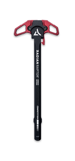 Picture of  Radian Weapons R0232 Raptor Competition Ambi Charging Handle, Red, Fits Mil-Spec Ar-15 Platform 817093021993