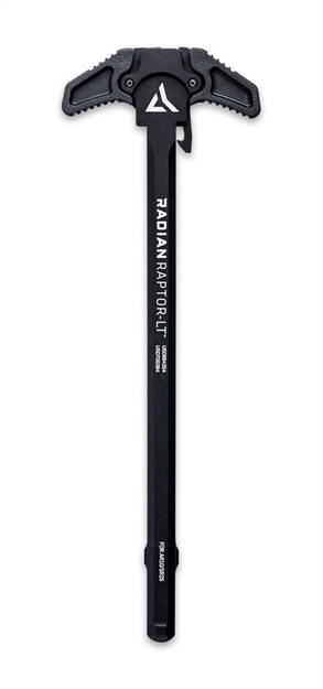 Picture of  Radian Weapons R0151 Raptor LT Lightweight Ambi Charging Handle, Black, Fits Ar-10/Sr-25 Platform