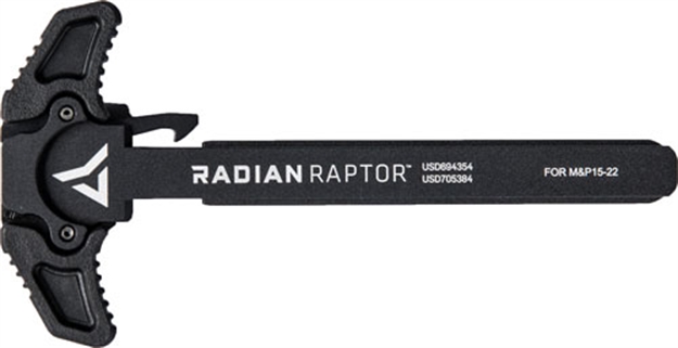 Picture of Radian Weapons Raptor-Lt Charging Handle Black For S&W 15-22