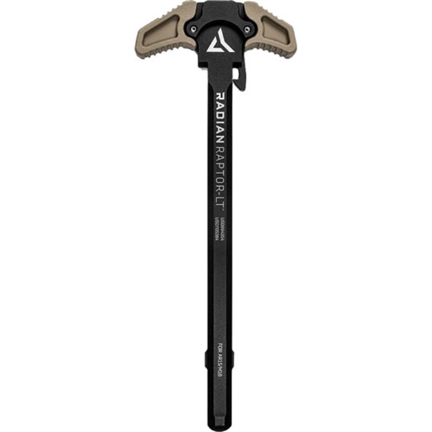 Picture of  Radian Weapons R0149 Raptor LT Lightweight Ambi Charging Handle, Fde, Fits Mil-Spec Ar-15/M16 Platform