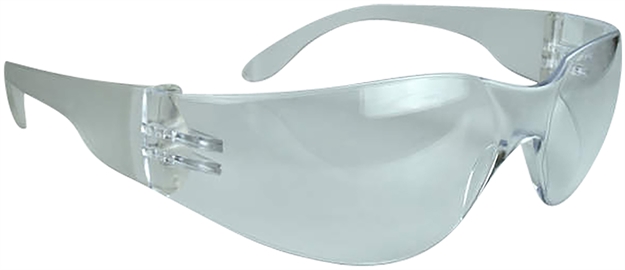 Picture of  Radians Mr0110id Mirage Safety Eyewear Adult Clear Lens Polycarbonate Clear Frame 674326213675