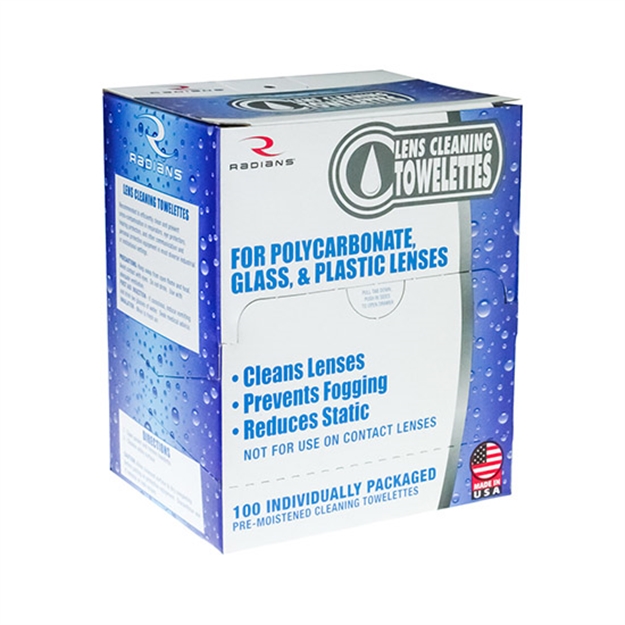 Picture of Radians 25 Lens Cleaners IN Resealable Bag LC25BG